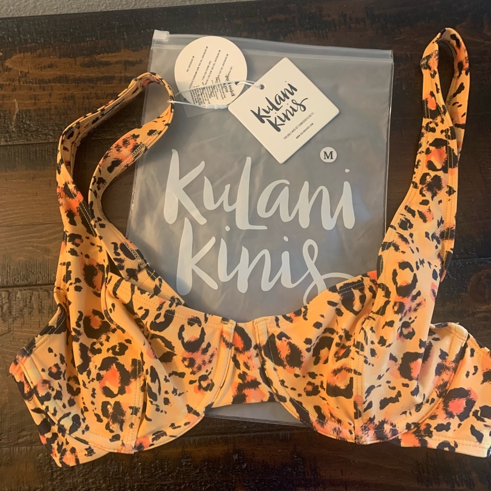 Kulani Kini bikini top NWT